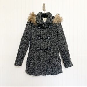 Altar’d State Gray Mount Fuji Toggle Coat